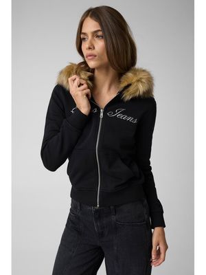 Guess Jeans - Bluza damska ze sklepu: MODIVO w kategorii: Bluzy damskie - zdjęcie WP-EBWP-BKLVO-LN0_0000306254244