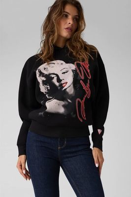 Bluza damska młodzieżowa Guess ze sklepu: MODIVO w kategorii: Bluzy damskie - zdjęcie WP-EBWP-BKLVO-LN0_0000306254299
