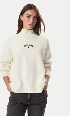 Guess Jeans - Sweter damski na zimę ze sklepu: MODIVO w kategorii: Swetry damskie - zdjęcie WP-EBWP-BKLVO-LN0_0000306254497