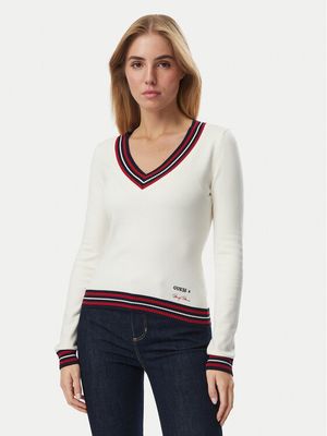 Guess - Sweter damski casual ze sklepu: MODIVO w kategorii: Swetry damskie - zdjęcie WP-EBWP-BKLVO-LN0_0000306254596