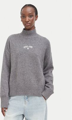 Sweter damski Guess Jeans ze sklepu: MODIVO w kategorii: Swetry damskie - zdjęcie WP-EBWP-BKLVO-LN0_0000306254640