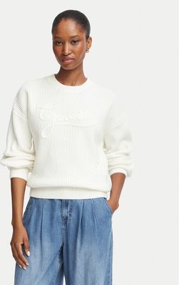 Sweter damski casual Guess ze sklepu: MODIVO w kategorii: Swetry damskie - zdjęcie WP-EBWP-BKLVO-LN0_0000306254749