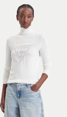 Sweter damski casual Guess ze sklepu: MODIVO w kategorii: Swetry damskie - zdjęcie WP-EBWP-BKLVO-LN0_0000306254930