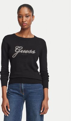 Sweter damski na zimę Guess ze sklepu: MODIVO w kategorii: Swetry damskie - zdjęcie WP-EBWP-BKLVO-LN0_0000306254947