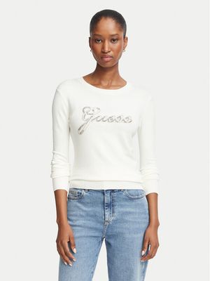 Sweter damski na zimę Guess ze sklepu: MODIVO w kategorii: Swetry damskie - zdjęcie WP-EBWP-BKLVO-LN0_0000306254961