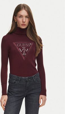 Guess - Sweter damski zimowy ze sklepu: MODIVO w kategorii: Swetry damskie - zdjęcie WP-EBWP-BKLVO-LN0_0000306255029