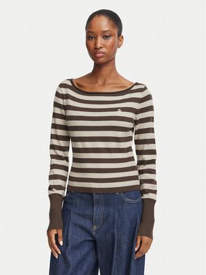 Sweter damski Guess Jeans ze sklepu: MODIVO w kategorii: Swetry damskie - zdjęcie WP-EBWP-BKLVO-LN0_0000306255036