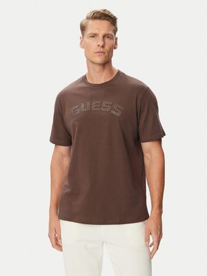 T-shirt męski Guess ze sklepu: MODIVO w kategorii: T-shirty męskie - zdjęcie WP-EBWP-BKLVO-LN0_0000306255456