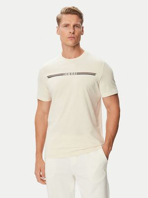 Guess - T-shirt męski młodzieżowy ze sklepu: MODIVO w kategorii: T-shirty męskie - zdjęcie WP-EBWP-BKLVO-LN0_0000306255524