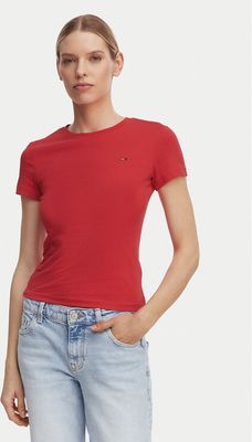 Tommy Jeans - Bluzka damska ze sklepu: MODIVO w kategorii: Bluzki damskie - zdjęcie WP-EBWP-BKLVO-LN0_0000306255777