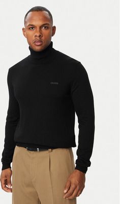 Sweter męski na zimę Guess ze sklepu: MODIVO w kategorii: Swetry męskie - zdjęcie WP-EBWP-BKLVO-LN0_0000306257801