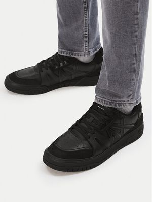 Buty sportowe męskie na jesień Armani Exchange ze sklepu: MODIVO w kategorii: Buty sportowe męskie