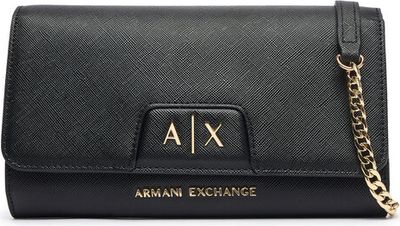 Kopertówka elegancka Armani Exchange ze sklepu: MODIVO w kategorii: Kopertówki - zdjęcie WP-EBWP-BKLVO-LN0_0000306259386