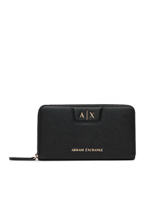 Portfel damski Armani Exchange ze sklepu: MODIVO w kategorii: Portfele damskie - zdjęcie WP-EBWP-BKLVO-LN0_0000306259393