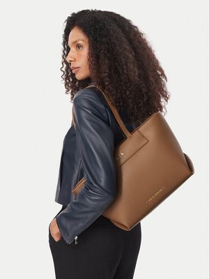 Shopper bag elegancka Armani Exchange ze sklepu: MODIVO w kategorii: Torby Shopper bag - zdjęcie WP-EBWP-BKLVO-LN0_0000306259904