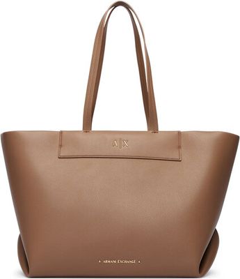 Shopper bag elegancka Armani Exchange ze sklepu: MODIVO w kategorii: Torby Shopper bag - zdjęcie WP-EBWP-BKLVO-LN0_0000306259935