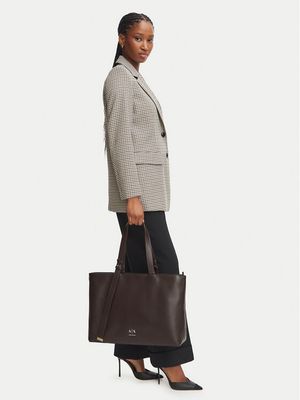 Shopper bag elegancka Armani Exchange ze sklepu: MODIVO w kategorii: Torby Shopper bag - zdjęcie WP-EBWP-BKLVO-LN0_0000306260528