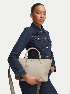 Armani Exchange - Shopper bag elegancka ze sklepu: MODIVO w kategorii: Torby Shopper bag - zdjęcie WP-EBWP-BKLVO-LN0_0000306260627