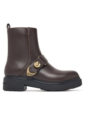 Botki jesienne Armani Exchange ze sklepu: MODIVO w kategorii: Botki - zdjęcie WP-EBWP-BKLVO-LN0_0000306260689