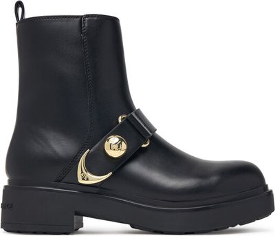 Armani Exchange - Botki jesienne ze sklepu: MODIVO w kategorii: Botki - zdjęcie WP-EBWP-BKLVO-LN0_0000306260696