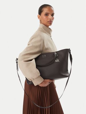 Shopper bag boho Armani Exchange ze sklepu: MODIVO w kategorii: Torby Shopper bag - zdjęcie WP-EBWP-BKLVO-LN0_0000306260788