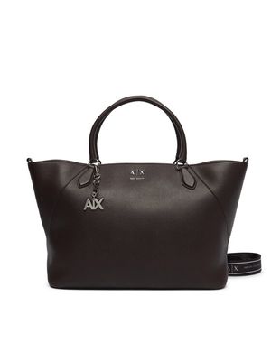 Shopper bag elegancka Armani Exchange ze sklepu: MODIVO w kategorii: Torby Shopper bag - zdjęcie WP-EBWP-BKLVO-LN0_0000306260788