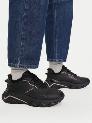Buty sportowe damskie na wiosnę Guess ze sklepu: MODIVO w kategorii: Buty sportowe damskie - zdjęcie WP-EBWP-BKLVO-LN0_0000306261785