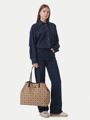 Shopper bag na wakacje Guess ze sklepu: MODIVO w kategorii: Torby Shopper bag - zdjęcie WP-EBWP-BKLVO-LN0_0000306264526