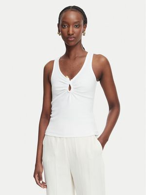 Bluzka damska casual Bardot ze sklepu: MODIVO w kategorii: Bluzki damskie - zdjęcie WP-EBWP-BKLVO-LN0_0000306271487