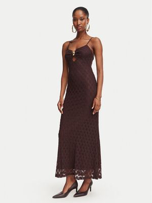 Sukienka elegancka Bardot ze sklepu: MODIVO w kategorii: Sukienki - zdjęcie WP-EBWP-BKLVO-LN0_0000306271579