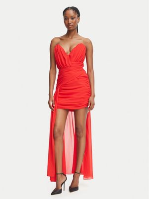 Sukienka Bardot ze sklepu: MODIVO w kategorii: Sukienki - zdjęcie WP-EBWP-BKLVO-LN0_0000306271647