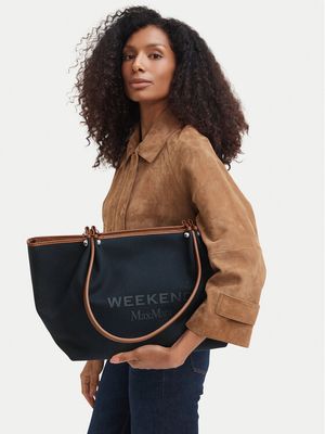 Shopper bag na wakacje Weekend Max Mara ze sklepu: MODIVO w kategorii: Torby Shopper bag - zdjęcie WP-EBWP-BKLVO-LN0_0000306272798