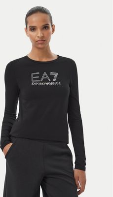 Bluzka damska casual EA7 Emporio Armani ze sklepu: MODIVO w kategorii: Bluzki damskie - zdjęcie WP-EBWP-BKLVO-LN0_0000306274068