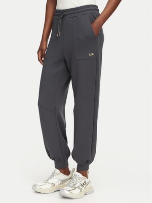 Spodnie damskie sportowe EA7 Emporio Armani ze sklepu: MODIVO w kategorii: Spodnie damskie - zdjęcie WP-EBWP-BKLVO-LN0_0000306274150