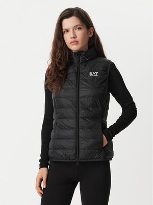 EA7 Emporio Armani - Kamizelka damska jesienna ze sklepu: MODIVO w kategorii: Kamizelki damskie - zdjęcie WP-EBWP-BKLVO-LN0_0000306274297