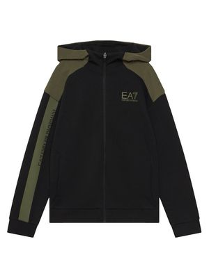Bluza chłopięca na zimę EA7 Emporio Armani ze sklepu: MODIVO w kategorii: Bluzy chłopięce - zdjęcie WP-EBWP-BKLVO-LN0_0000306275317
