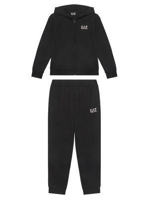 EA7 Emporio Armani - Dres chłopięcy jesienny ze sklepu: MODIVO w kategorii: Dresy chłopięce - zdjęcie WP-EBWP-BKLVO-LN0_0000306275584