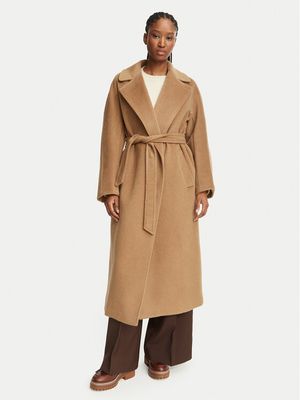 Płaszcz damski Weekend Max Mara ze sklepu: MODIVO w kategorii: Płaszcze damskie - zdjęcie WP-EBWP-BKLVO-LN0_0000306275959