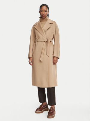 Płaszcz damski jesienny casual Weekend Max Mara ze sklepu: MODIVO w kategorii: Płaszcze damskie - zdjęcie WP-EBWP-BKLVO-LN0_0000306275966