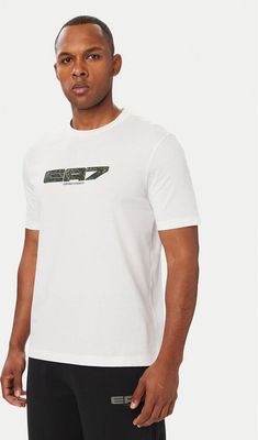 T-shirt męski młodzieżowy EA7 Emporio Armani ze sklepu: MODIVO w kategorii: T-shirty męskie - zdjęcie WP-EBWP-BKLVO-LN0_0000306277250