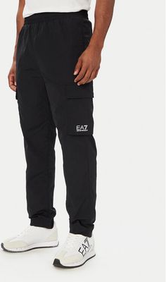 EA7 Emporio Armani - Spodnie męskie w sportowym stylu ze sklepu: MODIVO w kategorii: Spodnie męskie - zdjęcie WP-EBWP-BKLVO-LN0_0000306277410