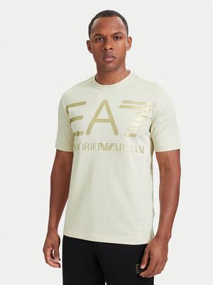 T-shirt męski na wiosnę EA7 Emporio Armani ze sklepu: MODIVO w kategorii: T-shirty męskie - zdjęcie WP-EBWP-BKLVO-LN0_0000306277724
