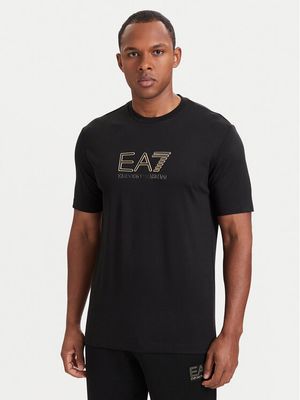 T-shirt męski na wiosnę EA7 Emporio Armani ze sklepu: MODIVO w kategorii: T-shirty męskie - zdjęcie WP-EBWP-BKLVO-LN0_0000306277885