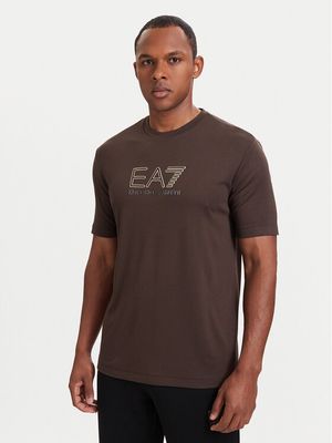 EA7 Emporio Armani - T-shirt męski na wiosnę ze sklepu: MODIVO w kategorii: T-shirty męskie - zdjęcie WP-EBWP-BKLVO-LN0_0000306277908