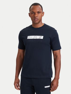 T-shirt męski na wiosnę EA7 Emporio Armani ze sklepu: MODIVO w kategorii: T-shirty męskie - zdjęcie WP-EBWP-BKLVO-LN0_0000306278325