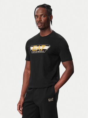 T-shirt męski wiosenny EA7 Emporio Armani ze sklepu: MODIVO w kategorii: T-shirty męskie - zdjęcie WP-EBWP-BKLVO-LN0_0000306278622