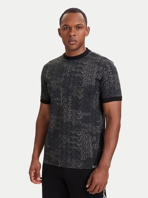 T-shirt męski wiosenny EA7 Emporio Armani ze sklepu: MODIVO w kategorii: T-shirty męskie - zdjęcie WP-EBWP-BKLVO-LN0_0000306278776