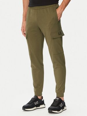 Spodnie męskie jesienne EA7 Emporio Armani ze sklepu: MODIVO w kategorii: Spodnie męskie - zdjęcie WP-EBWP-BKLVO-LN0_0000306279100