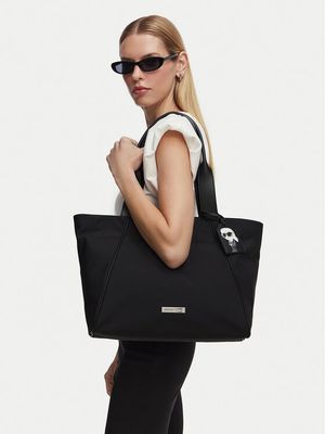 Shopper bag elegancka Karl Lagerfeld ze sklepu: MODIVO w kategorii: Torby Shopper bag - zdjęcie WP-EBWP-BKLVO-LN0_0000306283220