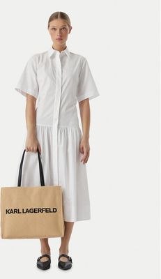 Shopper bag wakacyjna Karl Lagerfeld ze sklepu: MODIVO w kategorii: Torby Shopper bag - zdjęcie WP-EBWP-BKLVO-LN0_0000306283404